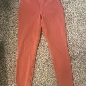 Spanx island red fitted jeans